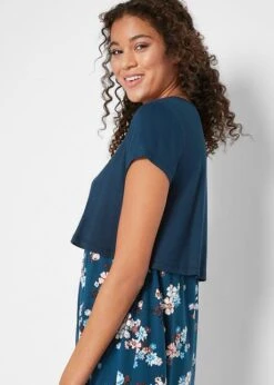 Robe De Grossesse/d'allaitement, à Fleurs 13 Robe De Grossesse/d'allaitement, à Fleurs -Venus Mode Winkel 20015612 yeCTxtWf