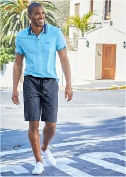 Polo Avec Poche Poitrine, Manches Courtes -Venus Mode Winkel 20050671 bGM1dcyW