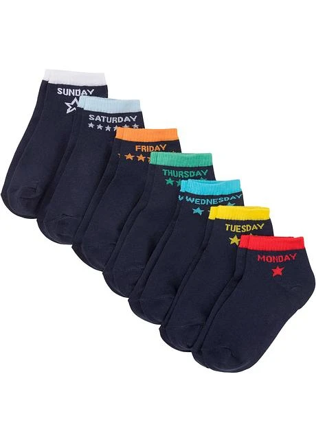 Lot De 7 Paires De Chaussettes Courtes Enfant 3 Lot De 7 Paires De Chaussettes Courtes Enfant