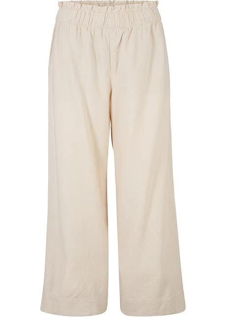 Jupe-culotte En Lin, Longueur Mollet 9 Jupe-culotte En Lin, Longueur Mollet - Afbeelding 7