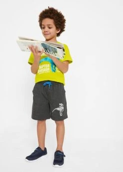 T-shirt Garçon à Paillettes Réversibles + Bermuda (Ens. 2 Pces.) -Venus Mode Winkel 20056309 0e7HEWBl