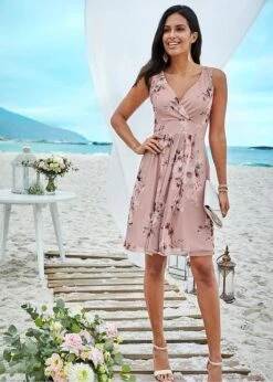 Robe Avec Mesh Imprimé -Venus Mode Winkel 20057614 N2MtDmKq