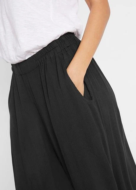 Pantalon Extra Large à Imprimé Latéral Avec Taille Confortable 7 Pantalon Extra Large à Imprimé Latéral Avec Taille Confortable - Afbeelding 5