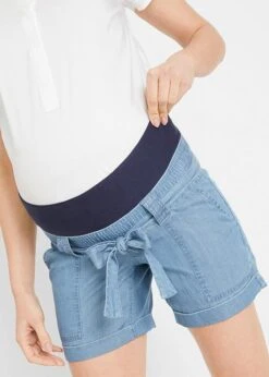 Short De Grossesse En Lin Effet Jean 13 Short De Grossesse En Lin Effet Jean -Venus Mode Winkel 20070367 K2Q5Ksct