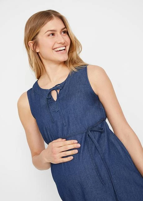 Robe En Jean De Grossesse 8 Robe En Jean De Grossesse - Afbeelding 6