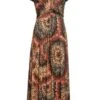 Robe Longue En Jersey Imprimé -Venus Mode Winkel 20076345 nSwyup2U