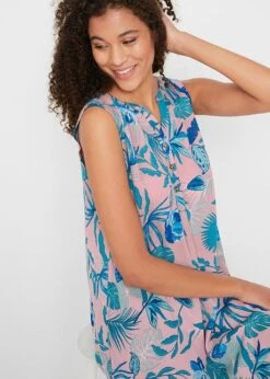 Robe Blouse Froissée Avec Patte De Boutonnage, Longueur Genou 12 Robe Blouse Froissée Avec Patte De Boutonnage, Longueur Genou -Venus Mode Winkel 20077341 ndLJKVlV