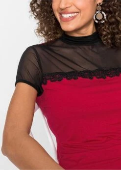 Rainbow T-shirt à Dentelle, Manches Courtes -Venus Mode Winkel 20089645 NDqJoHvm