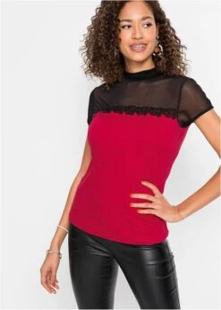 Rainbow T-shirt à Dentelle, Manches Courtes -Venus Mode Winkel 20089652 rnSbPXhS