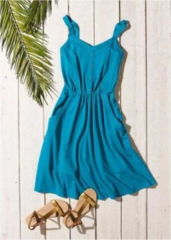 Robe En Jersey Coton Longueur Genou Avec Poches -Venus Mode Winkel 20100505 zSW6vyPC