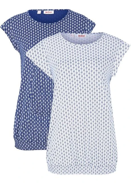 Lot De 2 T-shirts Imprimés, Petites Manches 3 Lot De 2 T-shirts Imprimés, Petites Manches