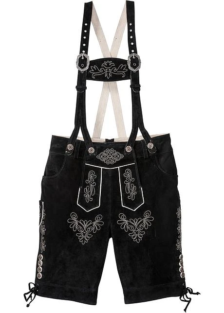 Culotte Courte Bavaroise En Cuir Regular Fit 3 Culotte Courte Bavaroise En Cuir Regular Fit