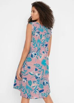 Robe Blouse Froissée Avec Patte De Boutonnage, Longueur Genou 10 Robe Blouse Froissée Avec Patte De Boutonnage, Longueur Genou -Venus Mode Winkel 20123398 G1aV2LFk