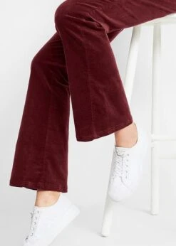 Pantalon Flare En Velours Côtelé Extensible Avec Taille Haute Confortable 16 Pantalon Flare En Velours Côtelé Extensible Avec Taille Haute Confortable -Venus Mode Winkel 20139610 O7cPV40T