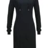 Robe En Maille Avec Capuche -Venus Mode Winkel 20160613 xMr9z82T
