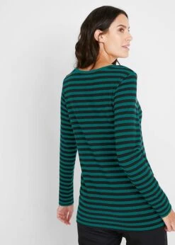 T-shirt Manches Longues En Coton -Venus Mode Winkel 20165083 AanhjKH4