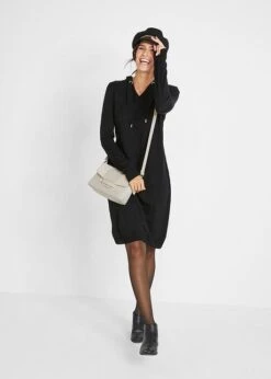 Robe En Maille Avec Capuche -Venus Mode Winkel 20166131 bgyAWpze