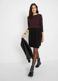 Lot De 2 T-shirts Manches Longues à Encolure Bateau -Venus Mode Winkel 20166210 2pT7a1ug