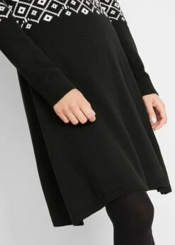 Robe En Maille évasée à Motif Norvégien 14 Robe En Maille évasée à Motif Norvégien -Venus Mode Winkel 20173195 8hQMzdbx