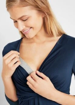 Robe De Grossesse/d'allaitement En Viscose -Venus Mode Winkel 20173406 ojgNkRma