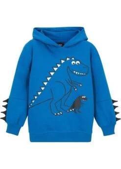 Sweat-shirt Garçon à Capuche Imprimé Dino