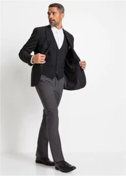 Costume 4 Pièces : Veste De Costume, Gilet Sans Manches, 2 Pantalons -Venus Mode Winkel 20205596 EBsyDVz7