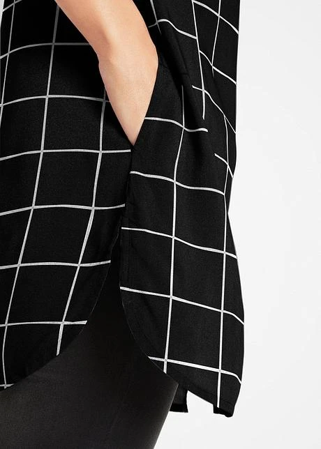 Chemisier Long à Carreaux 7 Chemisier Long à Carreaux - Afbeelding 5