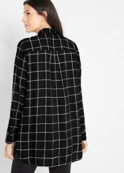 Chemisier Long à Carreaux 10 Chemisier Long à Carreaux -Venus Mode Winkel 20228838 0k3c25h3