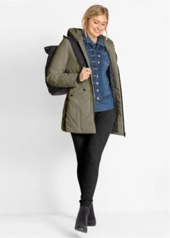 Legging Thermo Côtelé Avec Taille Côtelée -Venus Mode Winkel 20237311 WLRlrUr9