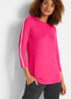 Lot De 2 T-shirts De Sport Avec TENCEL™ Lyocell, Manches 7/8 -Venus Mode Winkel 20239372 tZ1eQ9Id