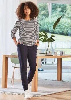 T-shirt Manches Longues à Encolure Ronde, Rayé -Venus Mode Winkel 20244118 xwwDuOWd