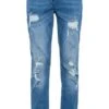 Rainbow Jean Boyfriend Destroyed Avec Polyester Recyclé -Venus Mode Winkel 20258775 Fx7n0bfK