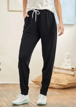 Pantalon De Jogging Léger Avec Viscose 15 Pantalon De Jogging Léger Avec Viscose -Venus Mode Winkel 20272877 39CyAE8c
