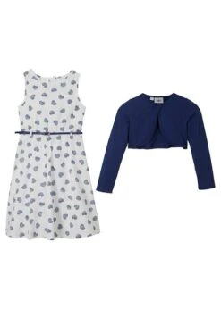 Robe Fille, Boléro, Ceinture (ens. 3 Pces.) 11 Robe Fille, Boléro, Ceinture (ens. 3 Pces.) -Venus Mode Winkel 20288986 Se1wjvds