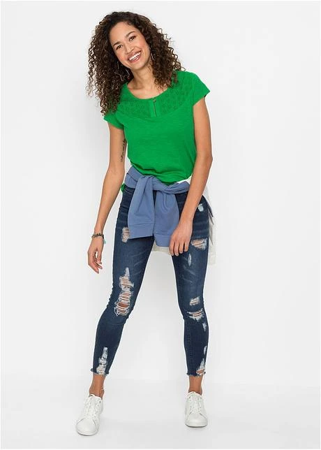 Rainbow T-shirt Avec Motif Ajouré 6 Rainbow T-shirt Avec Motif Ajouré - Afbeelding 4