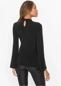 T-shirt à Empiècement Résille -Venus Mode Winkel 21007954 fj9irWH5