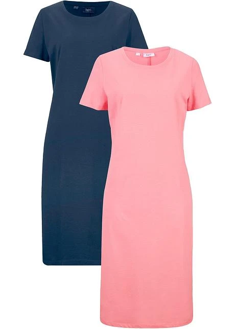 Lot De 2 Robes En Jersey 10 Lot De 2 Robes En Jersey - Afbeelding 8