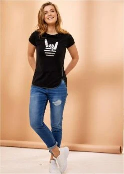 Rainbow Jean Boyfriend Avec Effet Destroy En Coton Bio 15 Rainbow Jean Boyfriend Avec Effet Destroy En Coton Bio -Venus Mode Winkel 21022137 HdfP0LOl