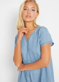 Robe En Jean En TENCEL™ Lyocell -Venus Mode Winkel 21022289 fsLczZ2k