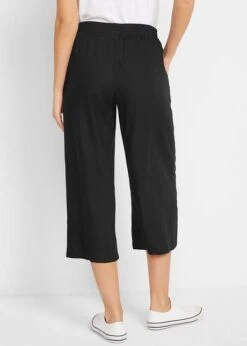 Pantalon 3/4 En Viscose Avec Tour De Taille élastique -Venus Mode Winkel 21028351 nP1GAYy8