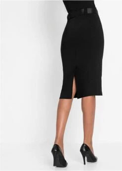 Jupe Crayon Avec Ceinture En Satin -Venus Mode Winkel 21032577 ySsGUCoK