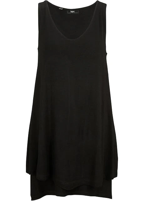 Top Long Double épaisseur à Col V Et Base à Pans 10 Top Long Double épaisseur à Col V Et Base à Pans - Afbeelding 8