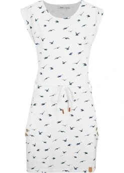 Robe T-shirt à Manches Papillon Et Imprimé -Venus Mode Winkel 21043166 z1xQWz5Y