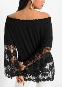 T-shirt Carmen à Dentelle 12 T-shirt Carmen à Dentelle -Venus Mode Winkel 21047243 dXltFopI