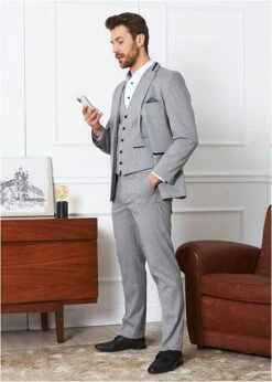 Costume 3 Pièces : Veste De Costume, Pantalon, Gilet Sans Manches 15 Costume 3 Pièces : Veste De Costume, Pantalon, Gilet Sans Manches -Venus Mode Winkel 21051430 r4t8sGRE