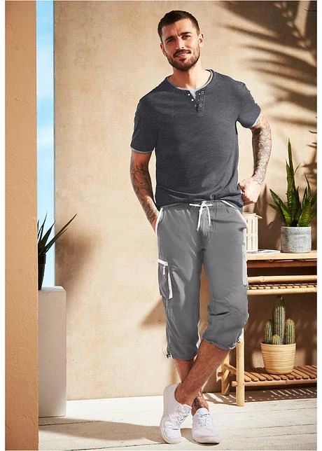 Pantalon 3/4 à Enfiler En Microfibre 9 Pantalon 3/4 à Enfiler En Microfibre - Afbeelding 7