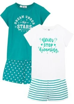 Lot De 2 Pyjashorts Fille