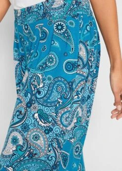 Pantalon Sarouel En Jersey Imprimé Avec Taille Smockée Confortable -Venus Mode Winkel 21061644 UWyqjKe2