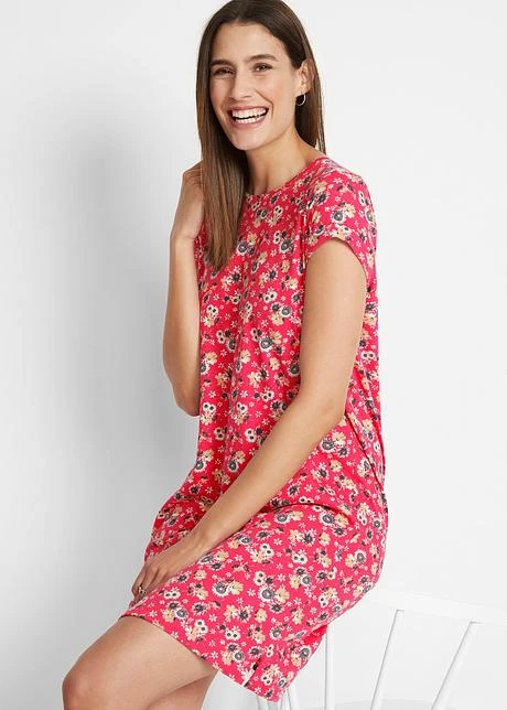 Lot De 2 Robes T-shirt Avec Fentes Latérales 8 Lot De 2 Robes T-shirt Avec Fentes Latérales - Afbeelding 6