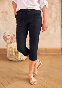 Pantalon 3/4 Avec Cordon à Nouer -Venus Mode Winkel 21083776 Vrp2plHp